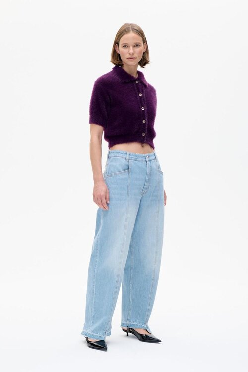 Baum Und Pferdgarten Aubergine Vest korte mouw