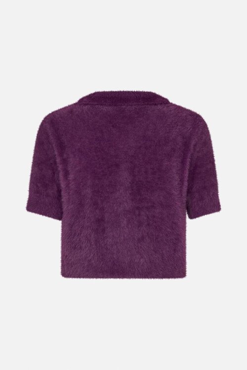 Baum Und Pferdgarten Aubergine Vest korte mouw