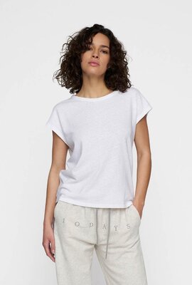 10Days White tee linen