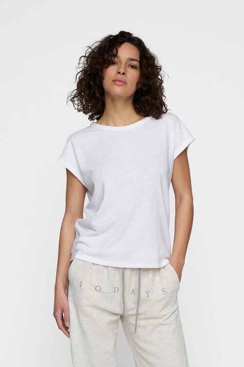 10Days White tee linen