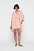 10Days Peach blouse voile stripes