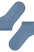 Falke Blauw Rib sokken Shiny