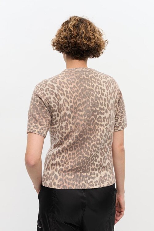 Ganni Leopard T-shirt