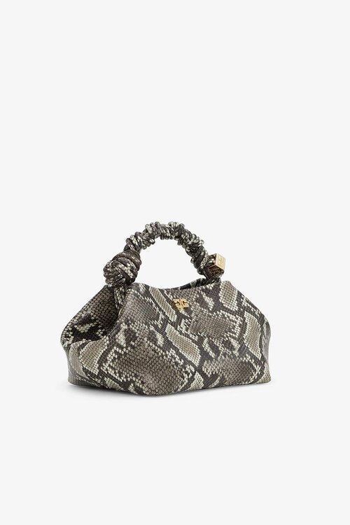 Ganni Snake Print Tas