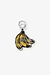 Ganni Yellow Printed Keyring