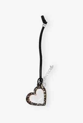 Ganni Leopard Heart Mirror