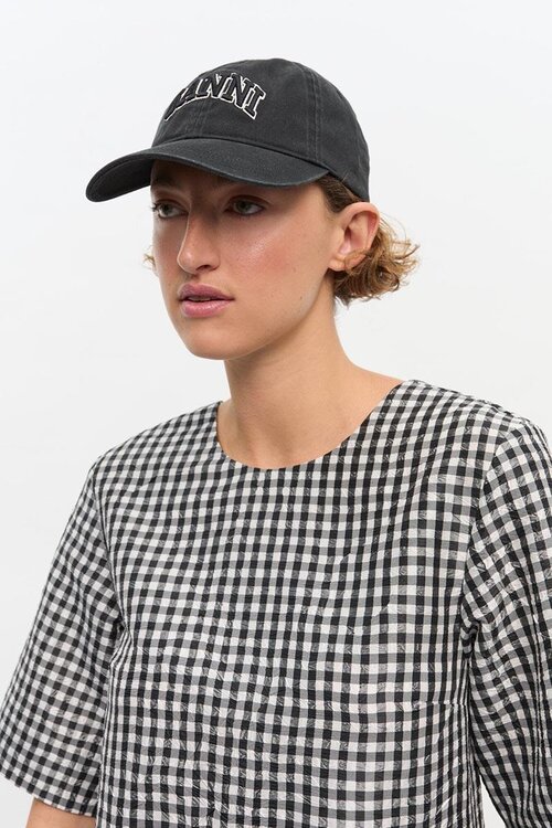 Ganni Black Cap