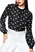 Marc Cain Zwart / wit Blouse