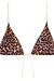 Love Stories Leopard Bikini Top