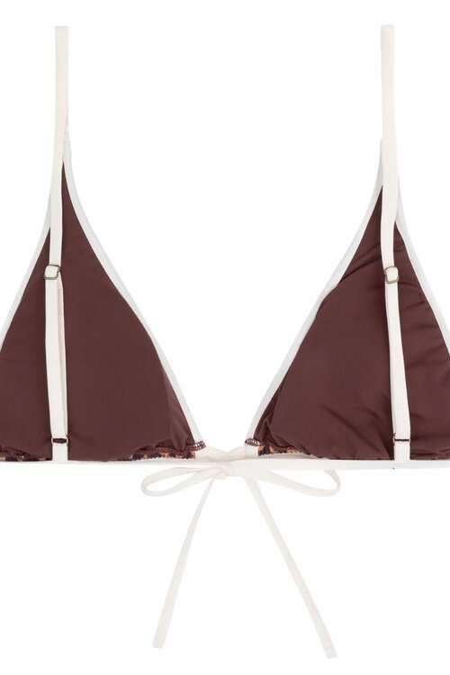 Love Stories Leopard Bikini Top