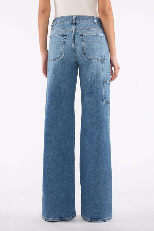 7 For All Mankind Indigo Lotta Trouser Fancy