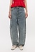 Ganni Blauw/wit Jeans
