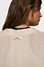 10Days light earth v-neck cardigan mesh