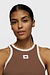 10Days truffle tank top rib contrast