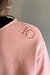 10Days Peach cropped boatneck sweater