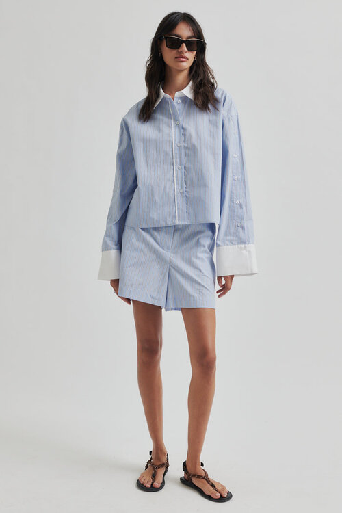 Second Female Blauw Alanis Shorts