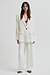 Second Female Witte Lino Trousers