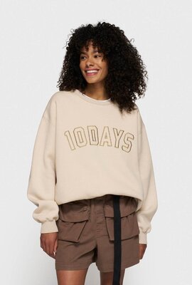 10Days light earth statement sweater