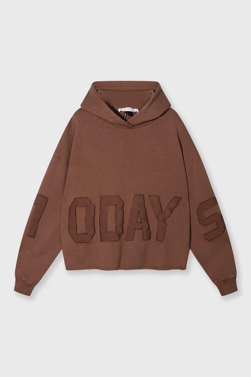 10Days truffle statement logo hoodie