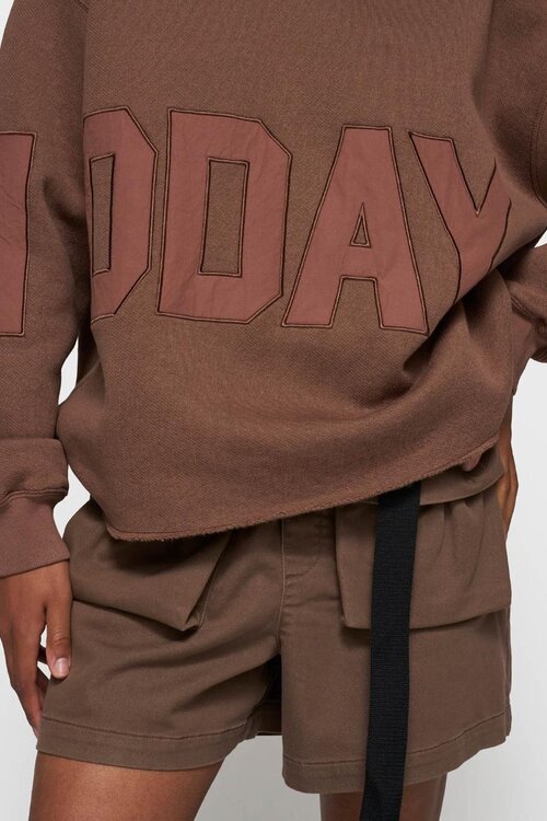 10Days truffle statement logo hoodie