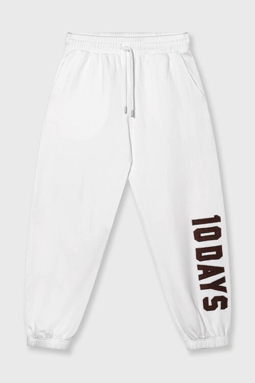 10Days Ecru Bar jogger fleece