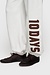 10Days Ecru Bar jogger fleece