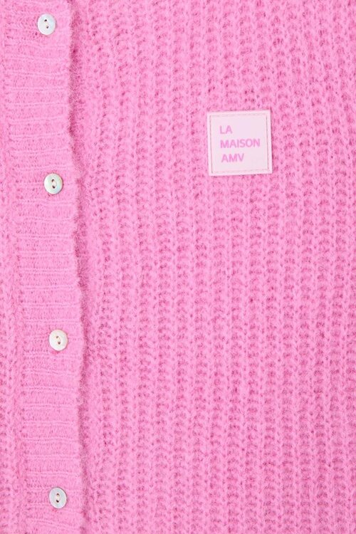 American Vintage Roze Gebreid Gilet