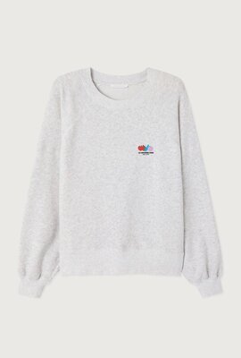 American Vintage Lichtgrijs Sweater