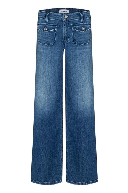 Cambio Blauw Aimee Patched Pocket