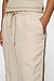 10Days light earth wide tapered pants tencel