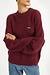 Rotate Bordeaux Sweater