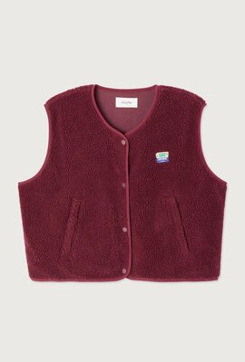 American Vintage Bordeaux Gilet