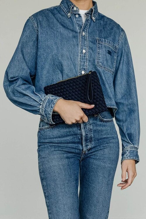 Marrea Midnight Blue clutch