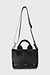10Days Black padded shopper small