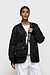 10Days Black padded shopper small