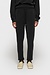 10Days Black soft scuba cuff jogger