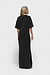 10Days Black soft scuba tee dress