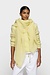 10Days pastel yellow scarf cotton crepe