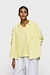 10Days pastel yellow pique shirt