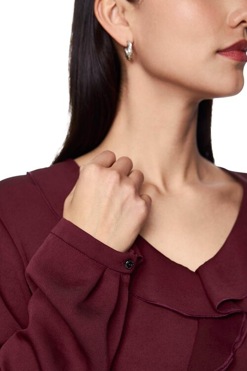 Marc Cain Bruin Blouse