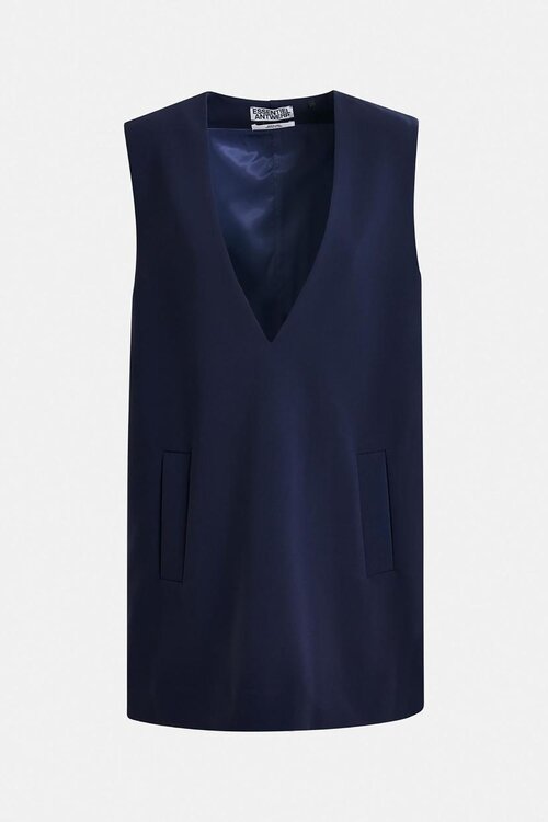 Essentiel Antwerp Navy Mini Jurk