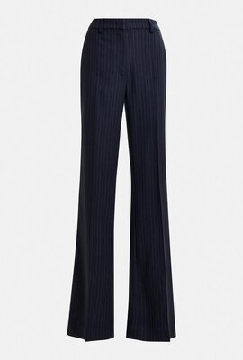 Essentiel Antwerp Navy Fitted Flared Pantalon