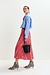 Essentiel Antwerp Lichtblauw Lace Applique Blouse