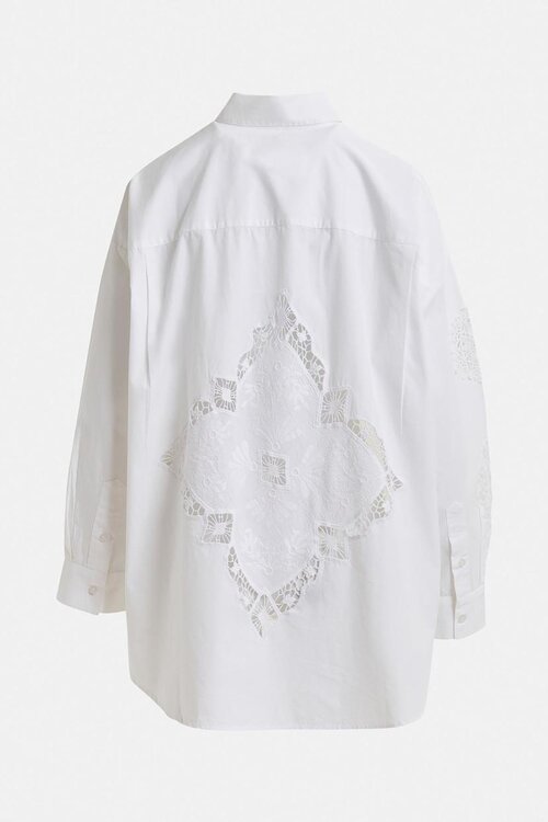 Essentiel Antwerp Wit Lace Applique Blouse