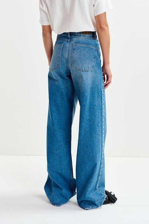 Essentiel Antwerp Blauw Embo Jeans
