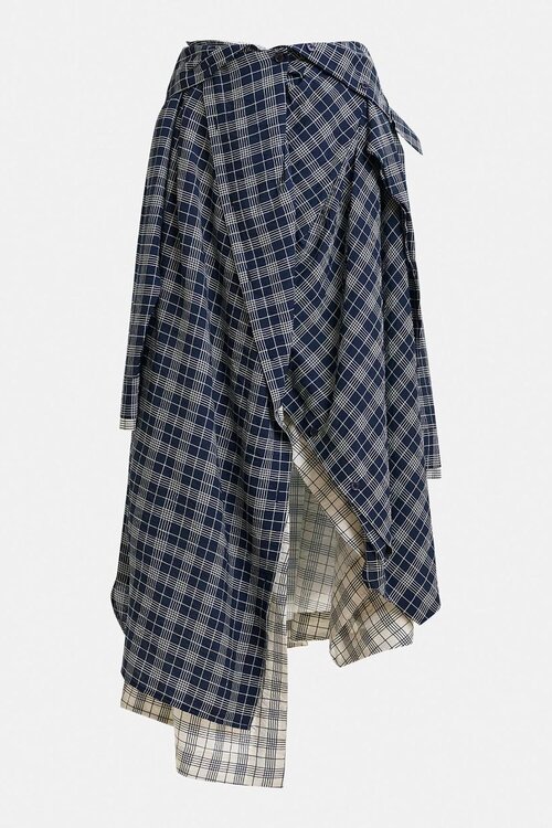 Essentiel Antwerp Navy Contrast Rok