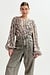 Essentiel Antwerp Off White Balloon Sleeve Blouse