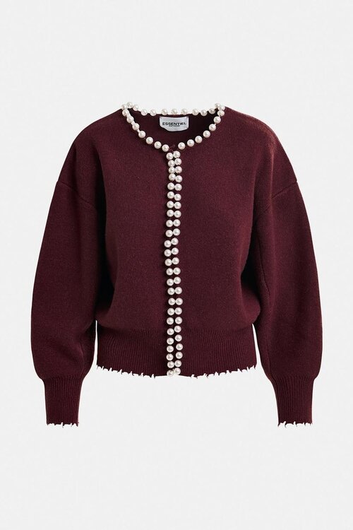 Essentiel Antwerp Bordeaux Vest