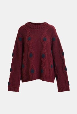 Essentiel Antwerp Bordeaux Trui