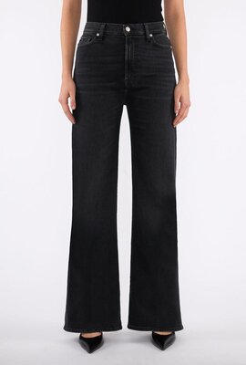 7 For All Mankind Zwart Ultra High Rise Jo